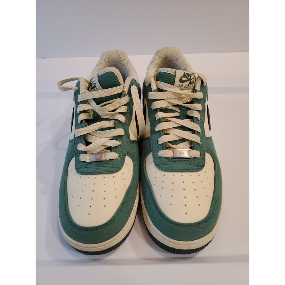 Size 11 - Nike Air Force 1 '07 LV8 FQ8713-100 Coconut Milk - Vintage Green